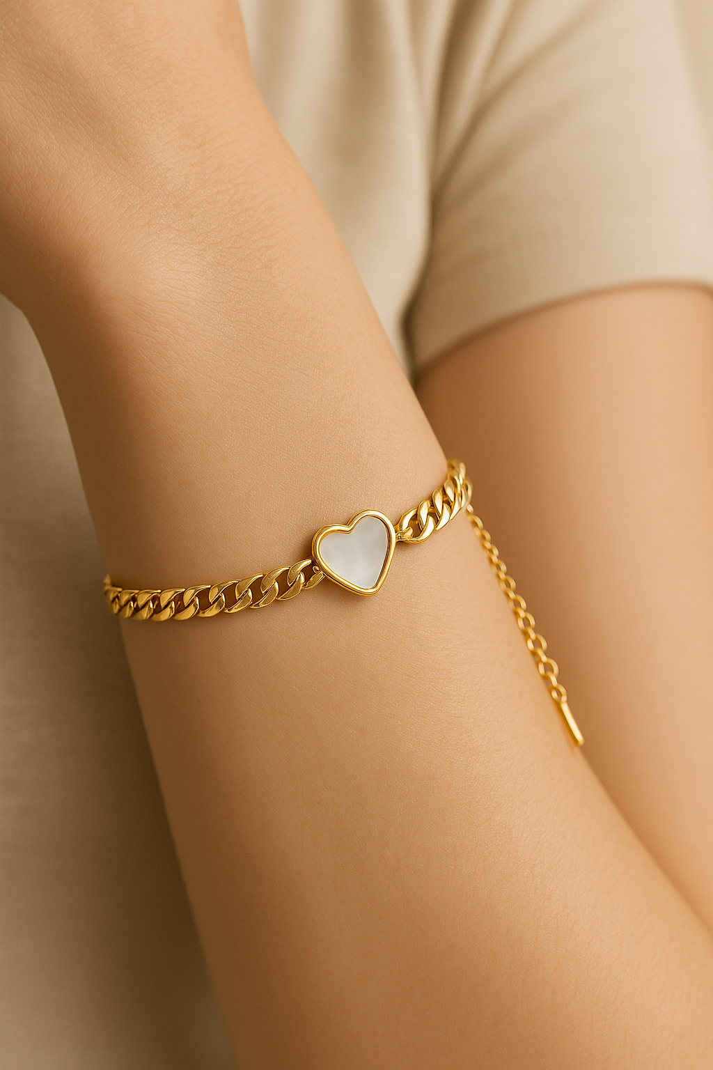 Armband hart